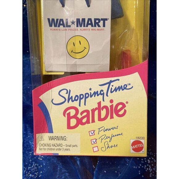 Barbie SHOPPING TIME Wal-Mart Exclusive Special Edition 1997 #18230 NRFB - Picture 3 of 7